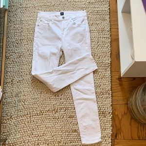 Gap white jeans